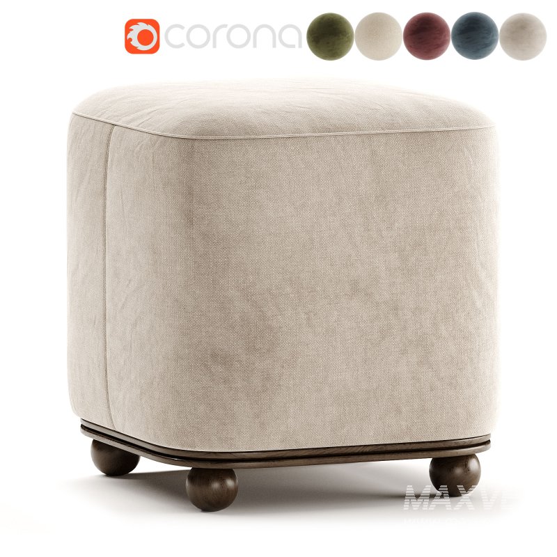 Arie Ottoman Pouf - Image 3