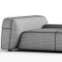 Suiseki Sofa cod SUI11DX composition - Thumbnail 1
