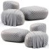 Pebble Rubble Pouf By Moroso - Thumbnail 6
