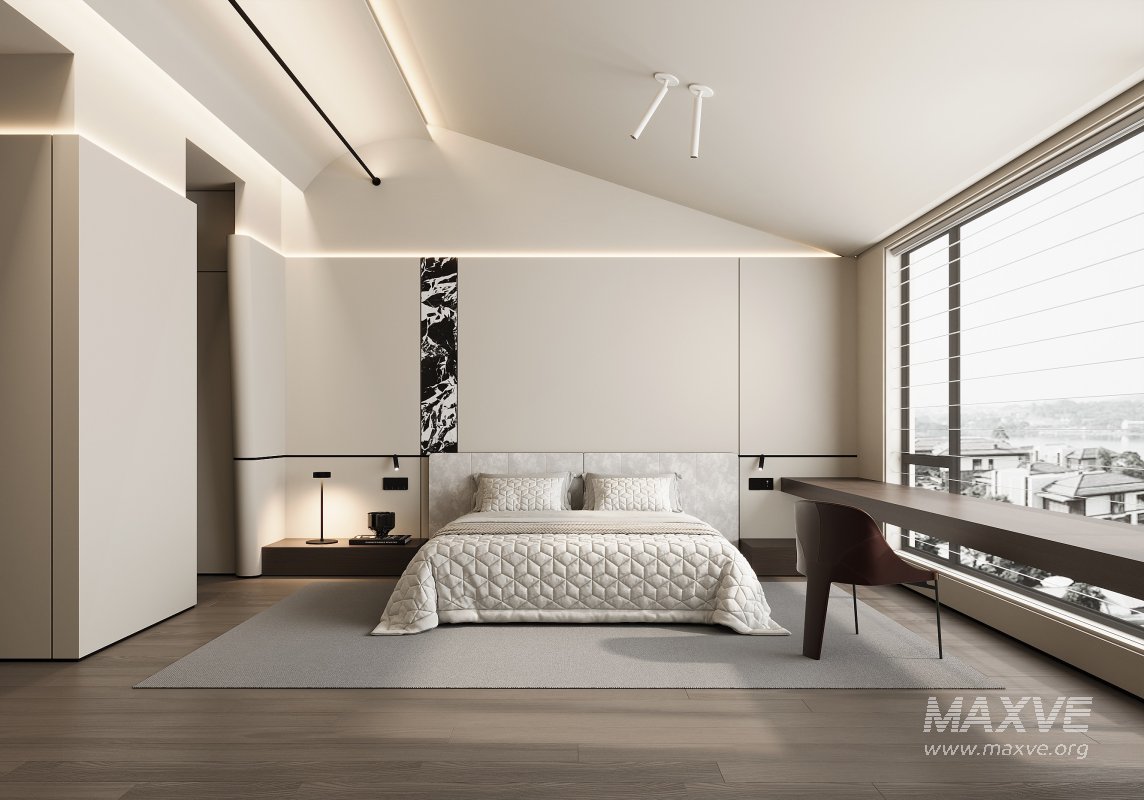 Modern bedroom - Image 1