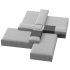 CINDER BLOCK modular sofa design Luca Nichetto Combination 07 - Thumbnail 2