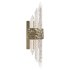 Sconce glass transparent gold 62GDW-920-500CH - Thumbnail 4