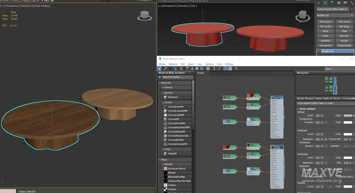 Kyoto Round Coffee Table - Image 5