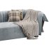 Curved Sofa Microfiber Leather - Thumbnail 5