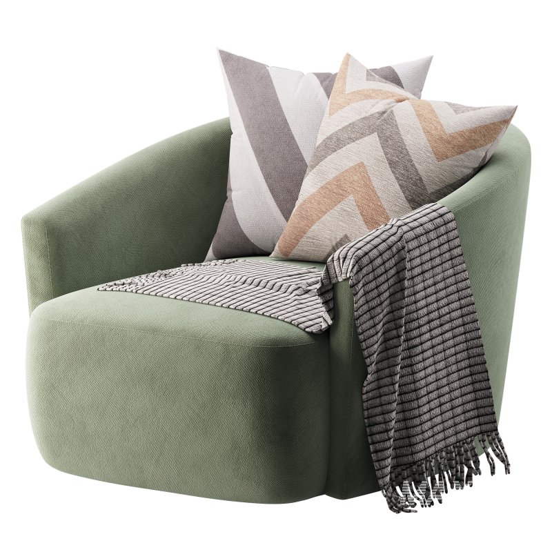 Four Hands Chloe Swivel Chair - Image 2