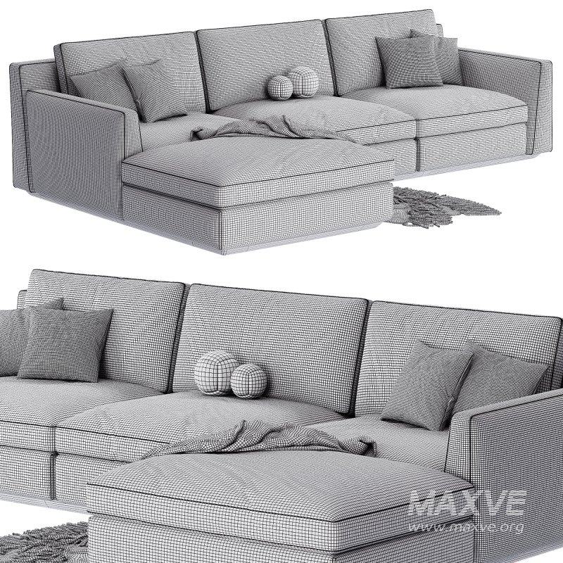 Horm Ellington Chaise Longue Sofa - Image 7