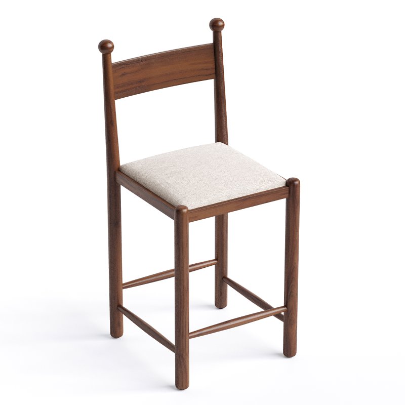 Finials Bar Stool - Image 4
