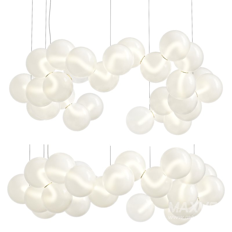 Mathieu Lehanneur Pearls Chandelier - Image 1