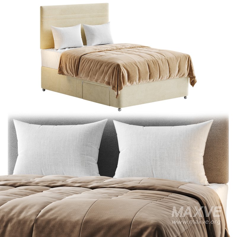 Sealy Auckland Firm Support Divan Bed Set - Image 2