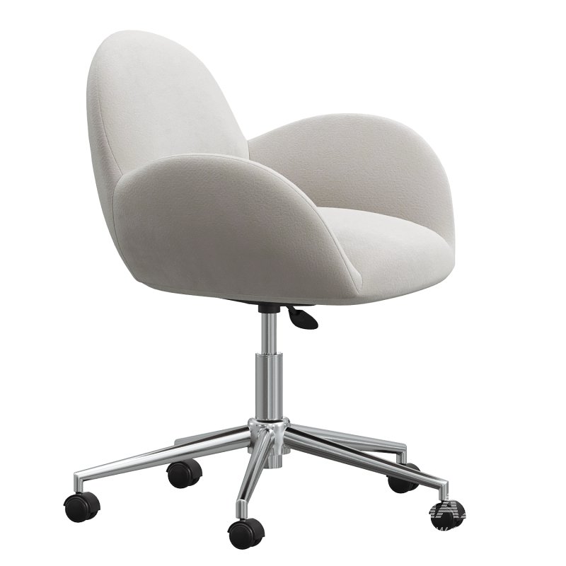 Collin Velvet Task Chair - Image 3