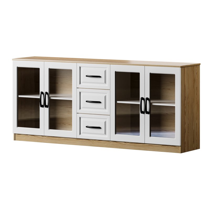 Modern Wood Buffet 3 - Image 2