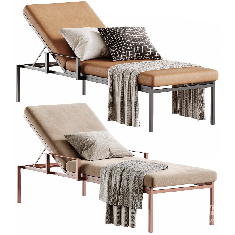 Via Deckchair with Arms - Image 4