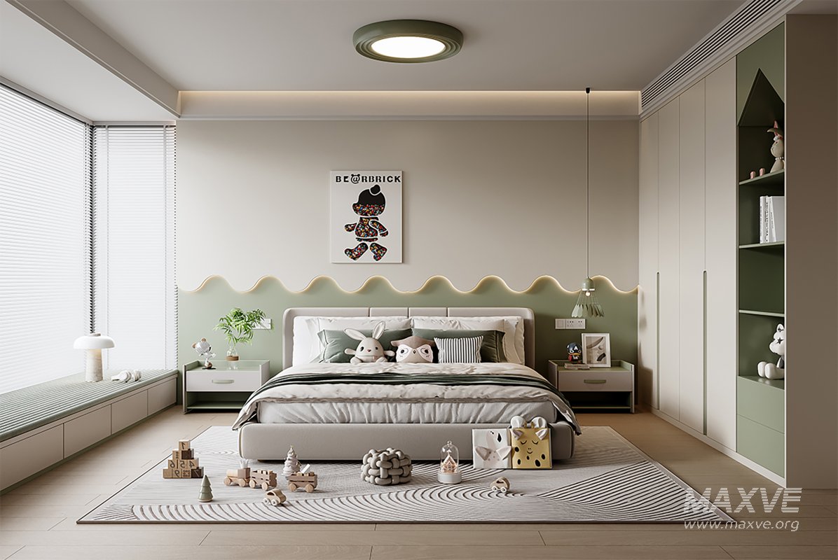 Modern bedroom - Image 1