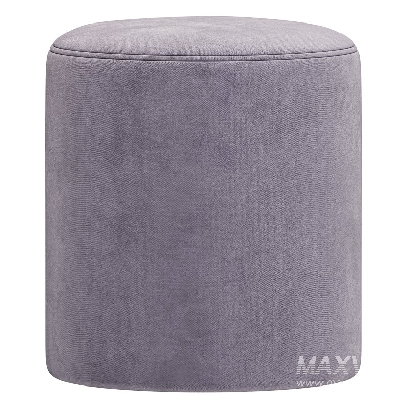 Nordic clothing store lamb round sofa low stool - Image 4