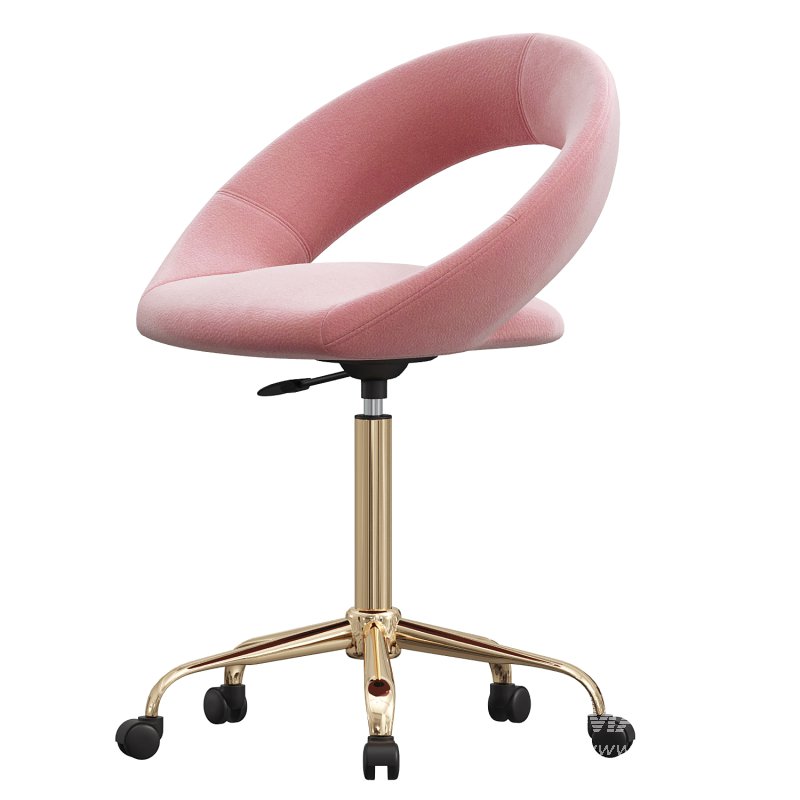 Velvet Task Chair - Image 1