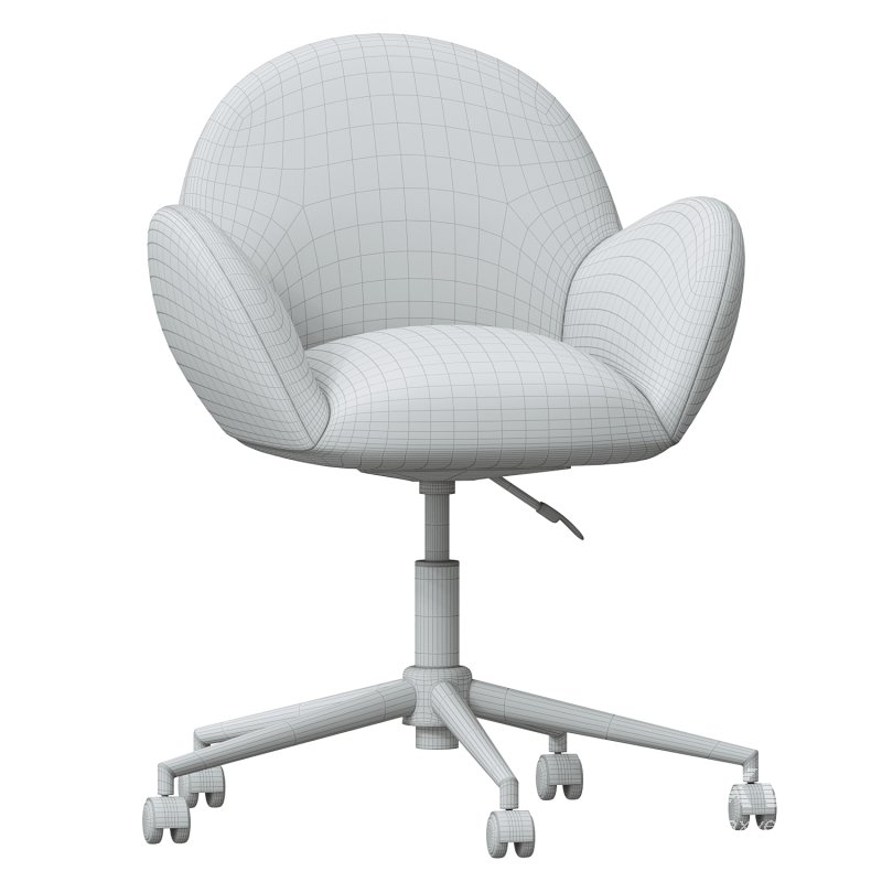 Collin Velvet Task Chair - Image 2