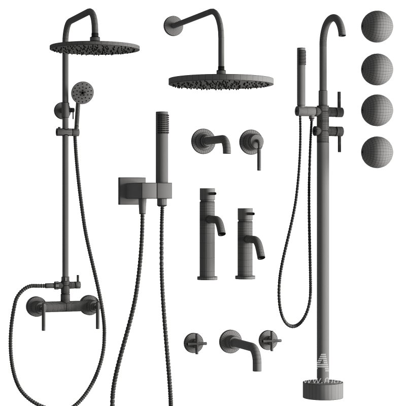 Bathroom faucet set3 - Image 9