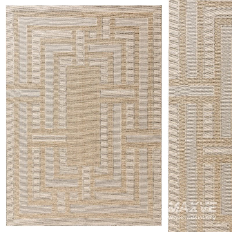 Outdoor Rug Bronco Cream 05 - Image 1