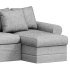 HARLANDA Sleeper sofa, with chaise Ljungen medium gray IKEA - Thumbnail 1