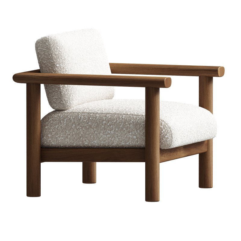 Japandi armchair JPA01 - Image 5