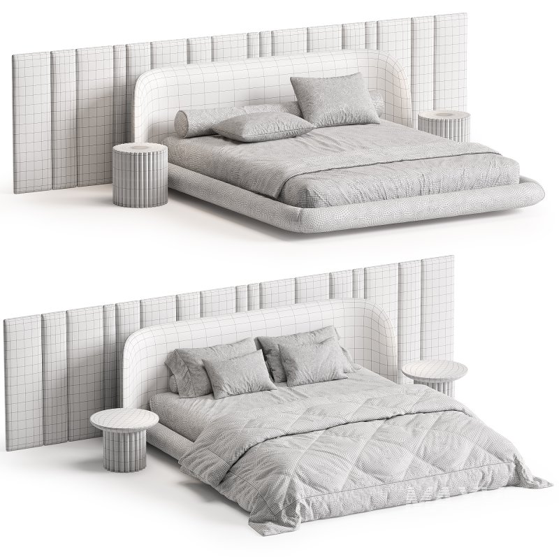 Nubo bed by Bonaldo - Image 4