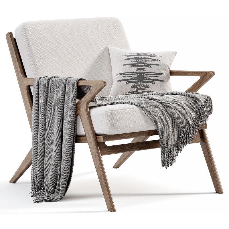 Espresso Ace Lounge Chair - Image 1