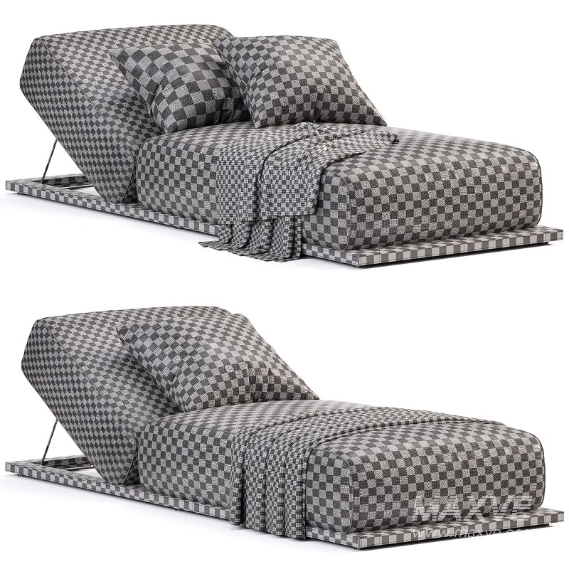 Claud Open Air Meridiani Relax Sunlounger - Image 5