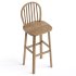 Valirie Solid Wood Counter Stool - Thumbnail 1