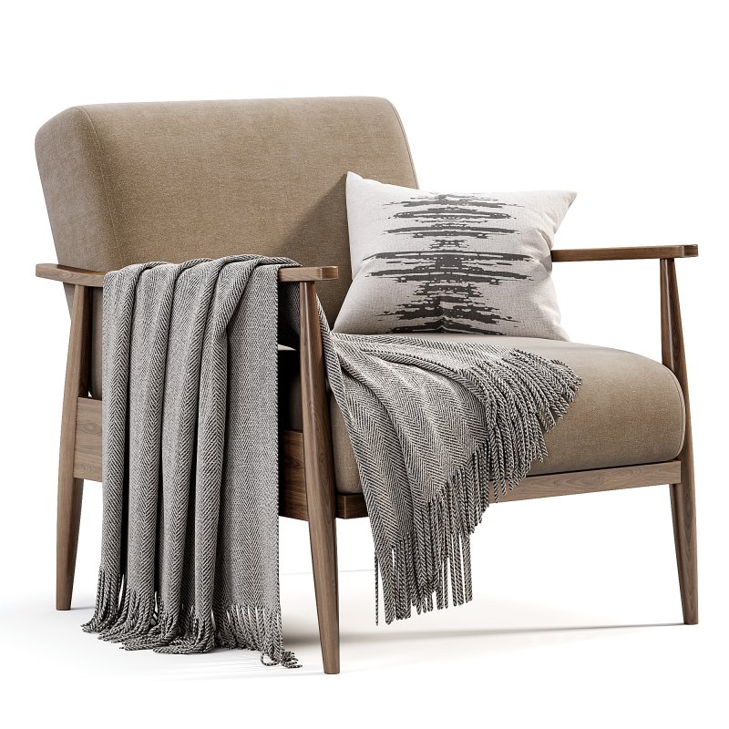 Gardens Mid Century Chair - Image 1