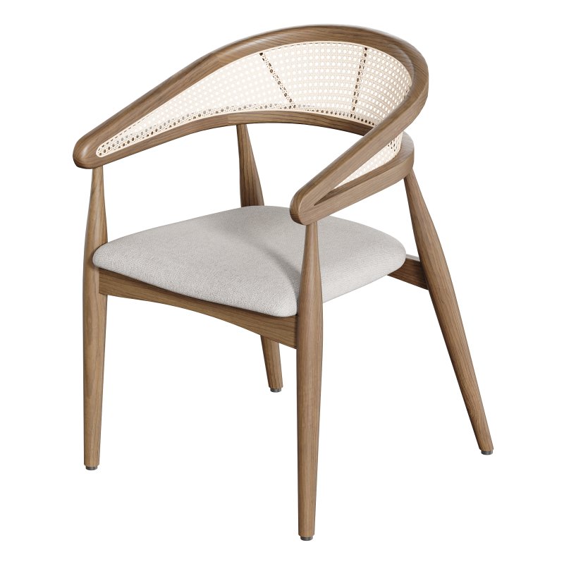 Belen Naturel Chair - Image 2