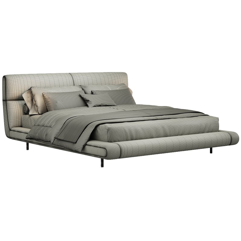 Sharo Double bed 180 By Cantori - Image 3