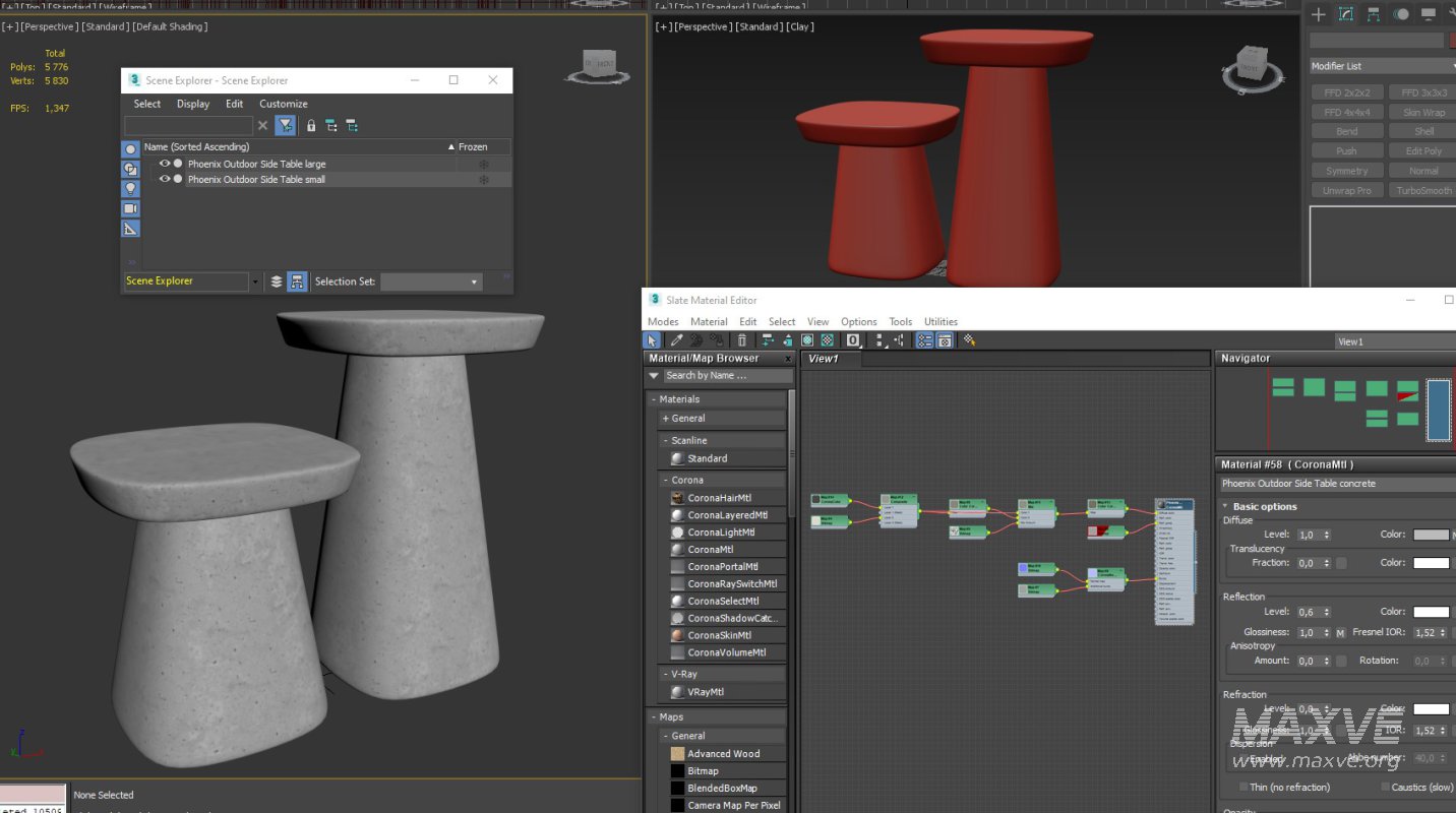Phoenix Outdoor Side Table - Image 6