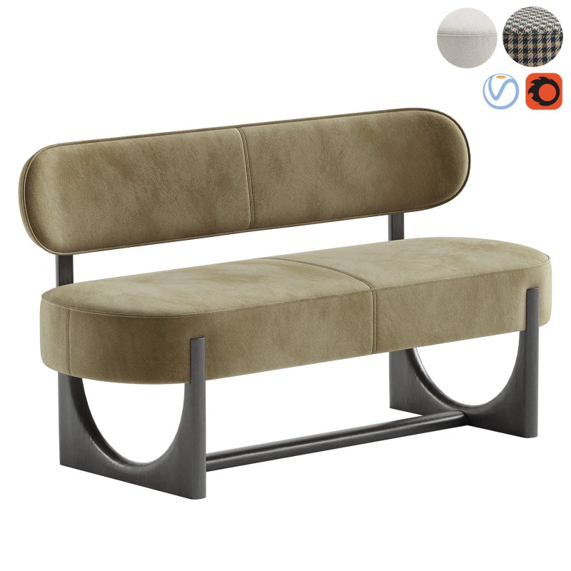 Orlan Dining Bench - Image 1