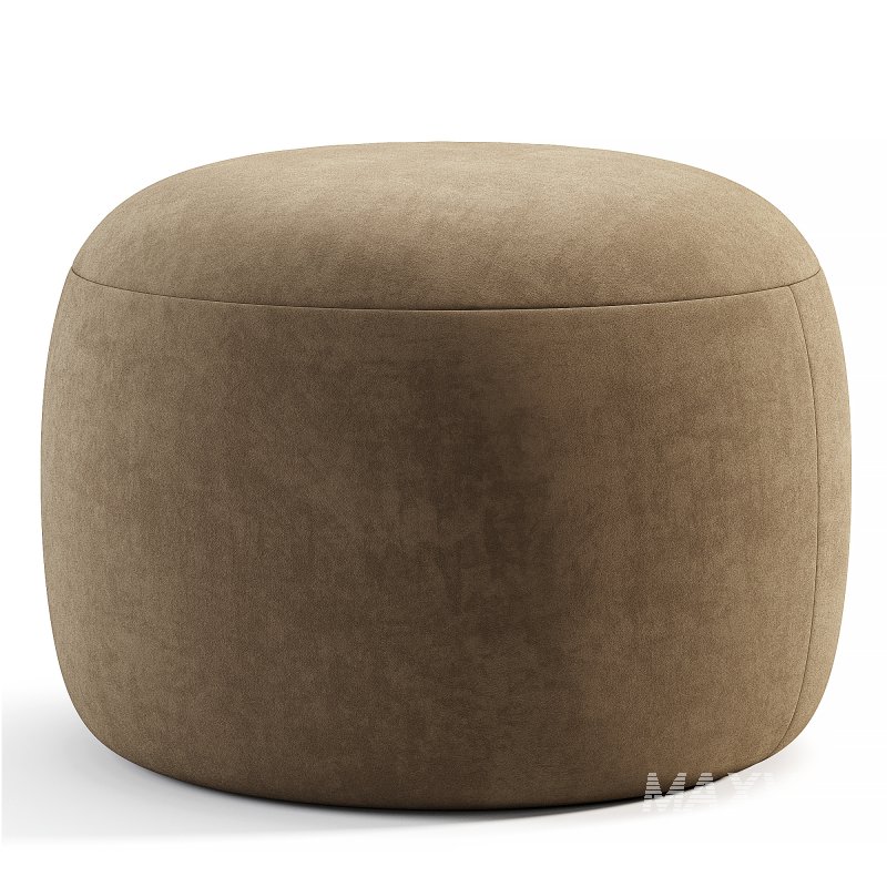 Cobble Round Ottoman - Image 3