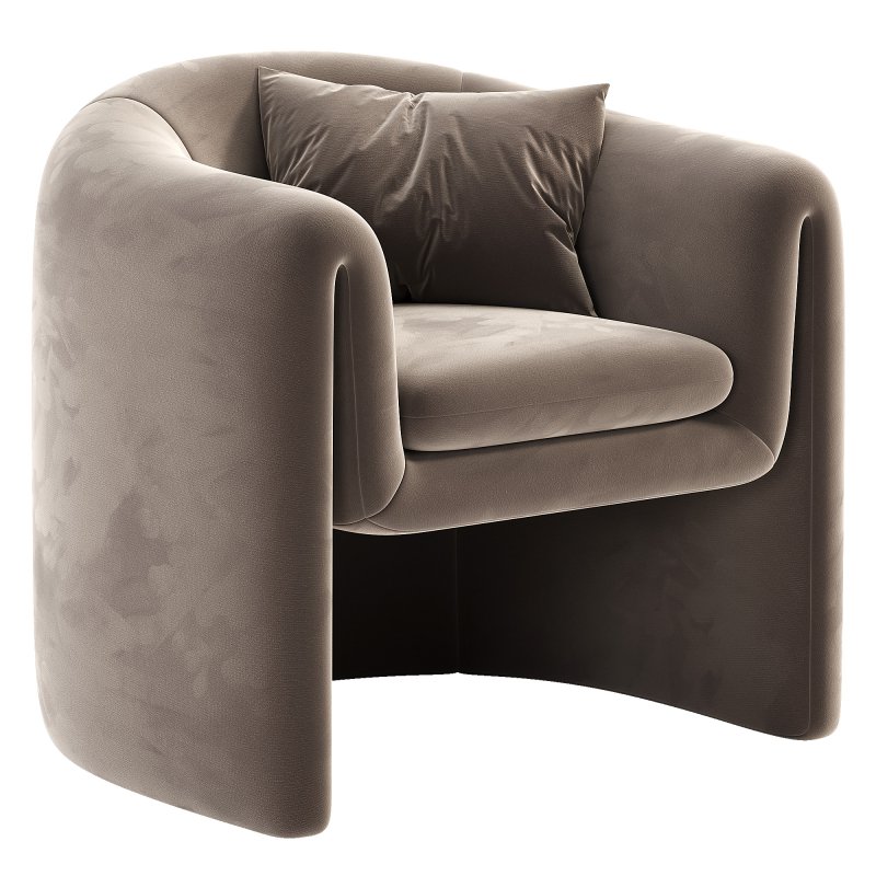 Boucle Armchair - Image 2