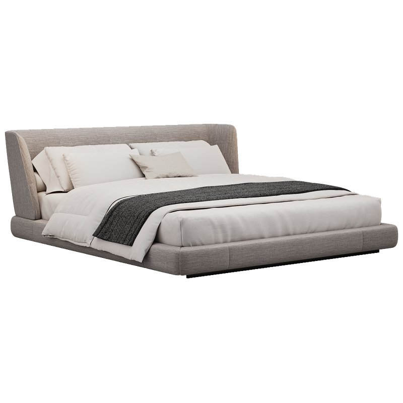 Reeves Double Bed By Minotti - Image 2