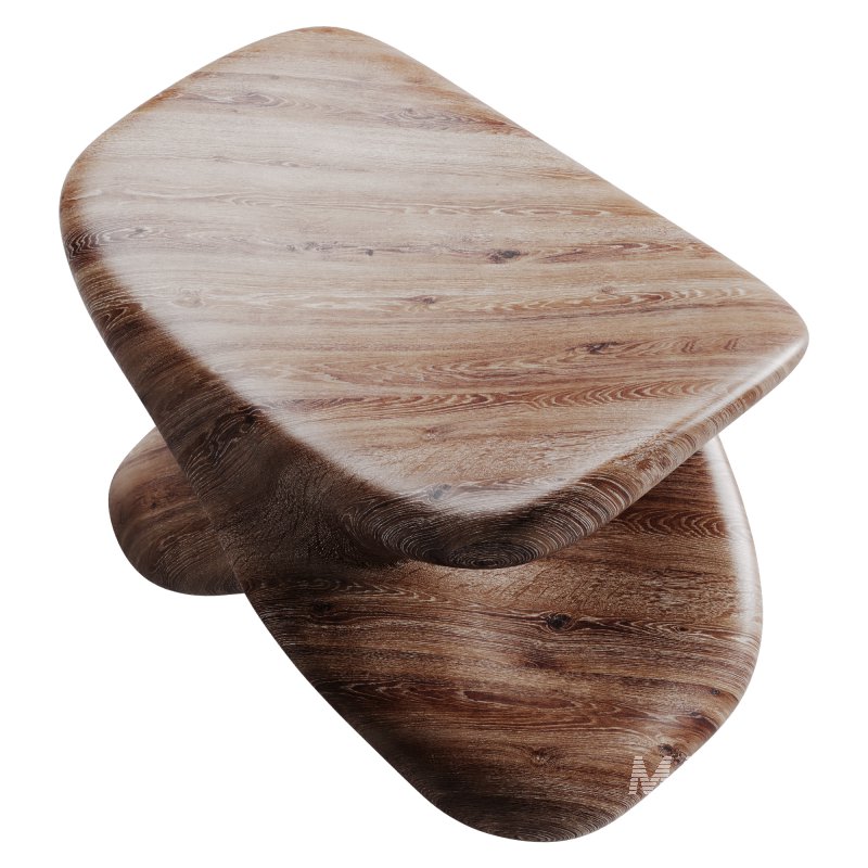 Wood Stool - Image 4