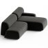 Suiseki Sofa cod SUI12DX composition - Thumbnail 1