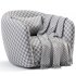 Addie Swivel Armchair - Thumbnail 6