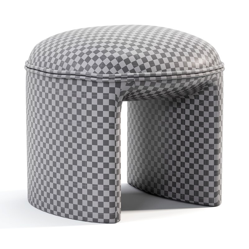 Tabouret Pouf En Bouclette - Image 6