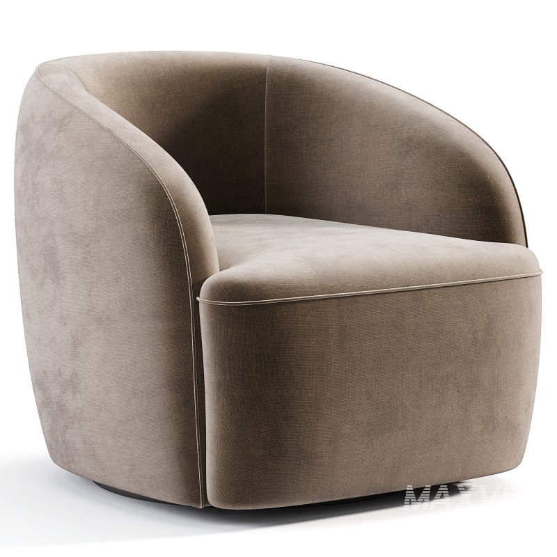 Alma Swivel Lounge Chair - Image 2