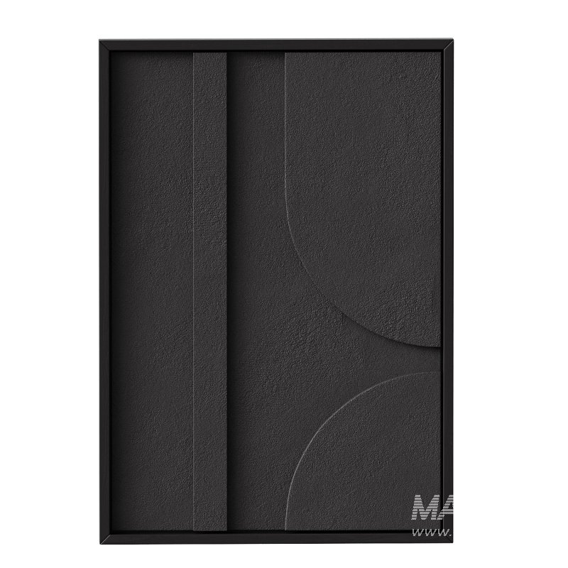 3D painting Relief Art Zoe - Image 4