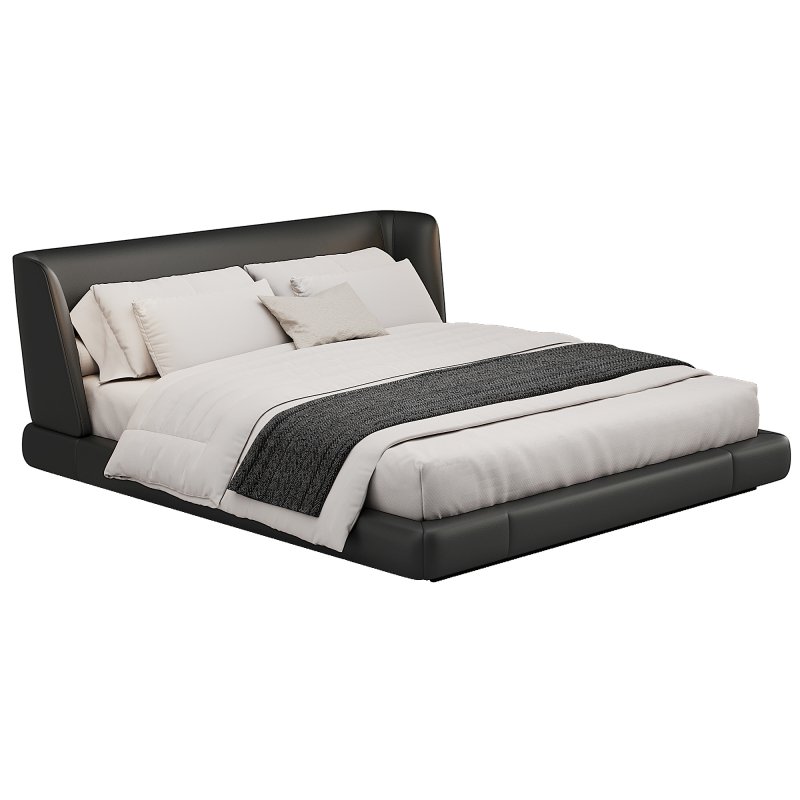 Reeves Double Bed By Minotti - Image 4