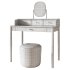 Lussan Dressing Table and SLALOM POUF - Thumbnail 5