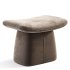 Modern Microfiber Leather Fabric Makeup Stool - Thumbnail 4
