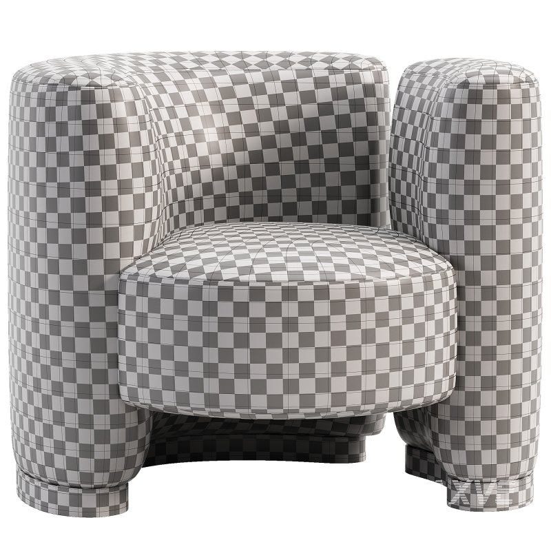 Candelaria Contemporary Armchair - Image 6