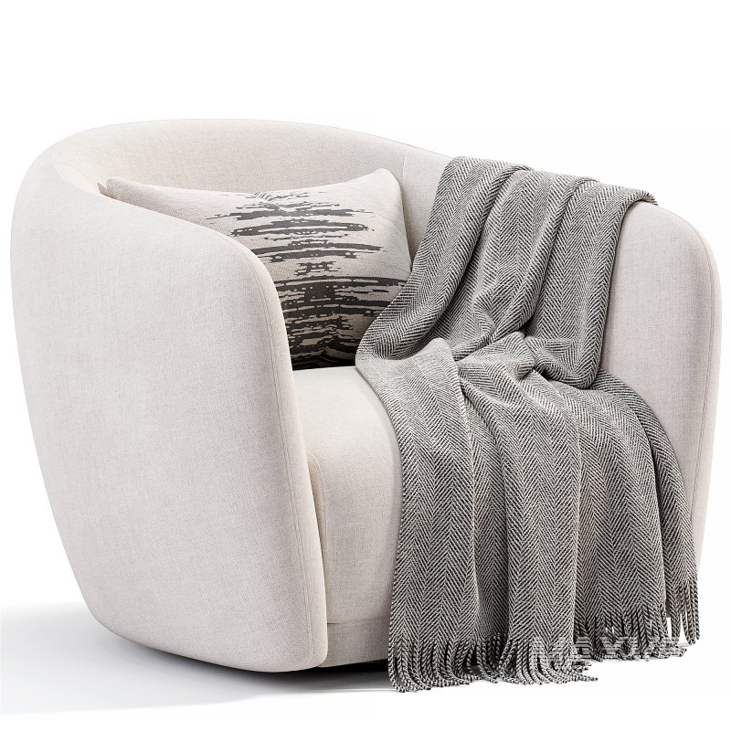 Addie Swivel Armchair - Image 4