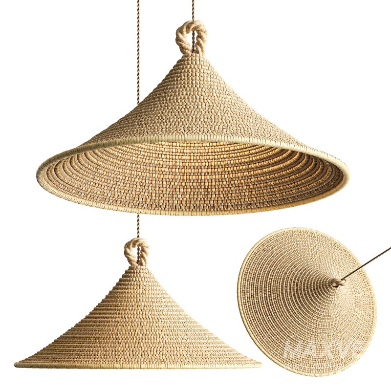 Vintage Cone Pendant Lamp - Image 4