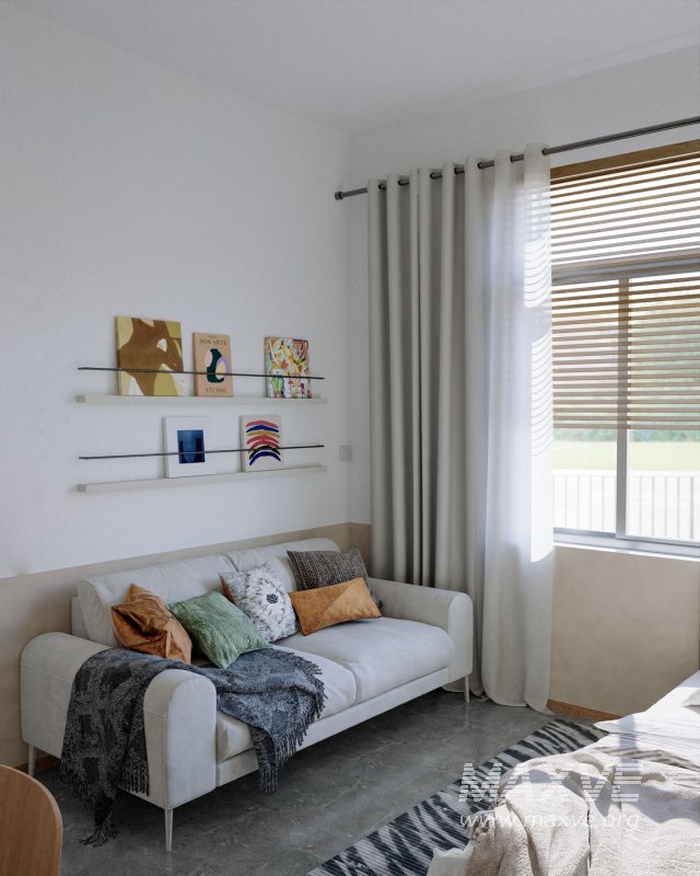 Modern bedroom - Image 1