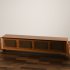 Rustic Wooden TV Console - Thumbnail 1